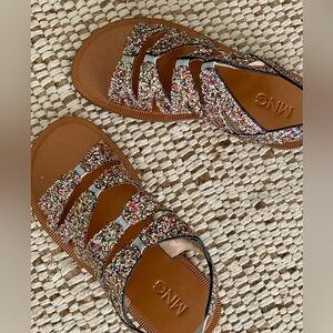 Mango girls sparkly sandals